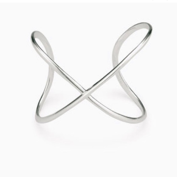 Stella & Dot Sculpted X Cuff - Picture 1 of 3